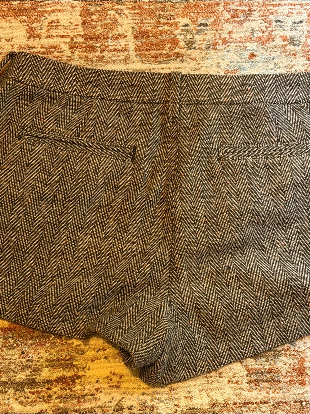 American Eagle Outfitters Herringbone Tweed Shorts - Black & White - Picture 2 of 2